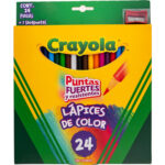 COLORES CRAYOLA DE MADERA C/24